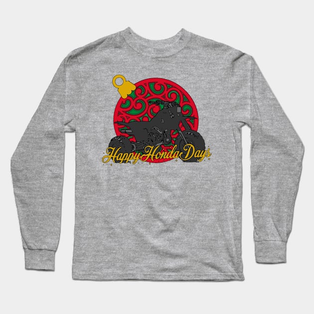 Holiday trike Long Sleeve T-Shirt by AdorableBadassRacing